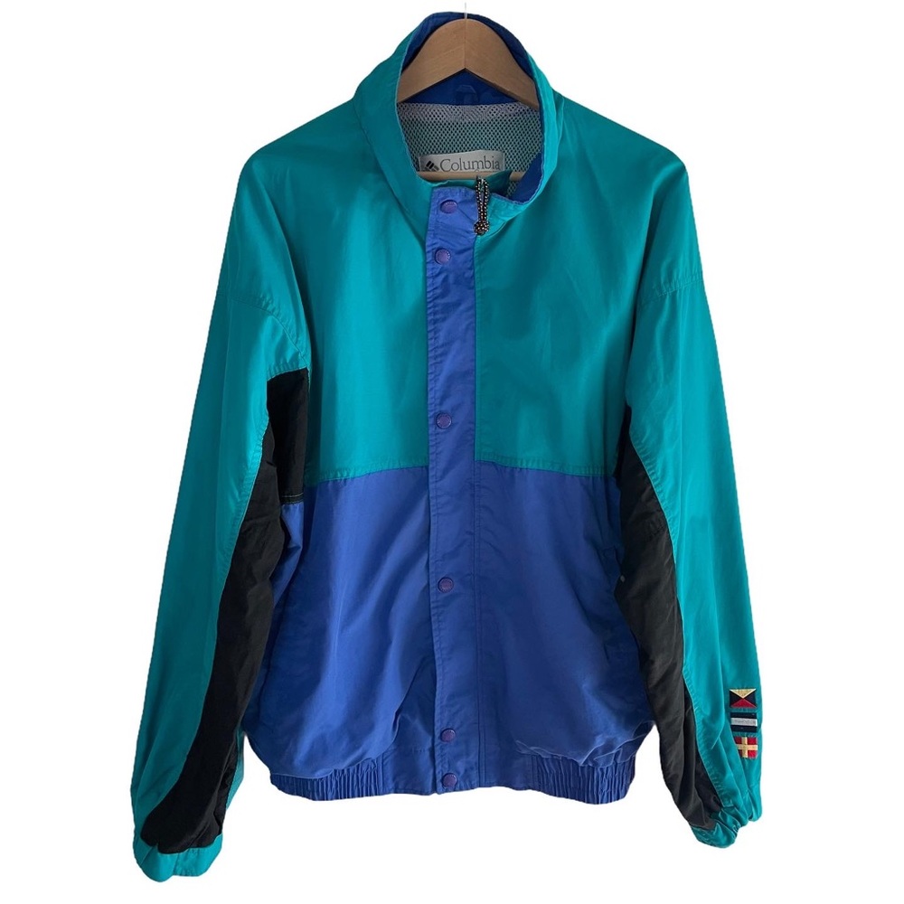 Vintage Columbia Embroidered Jacket Gem